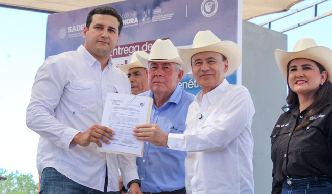 Agricultura y Sonora entregan 100 sementales en inicio del Programa Integral de … – Talla Politica