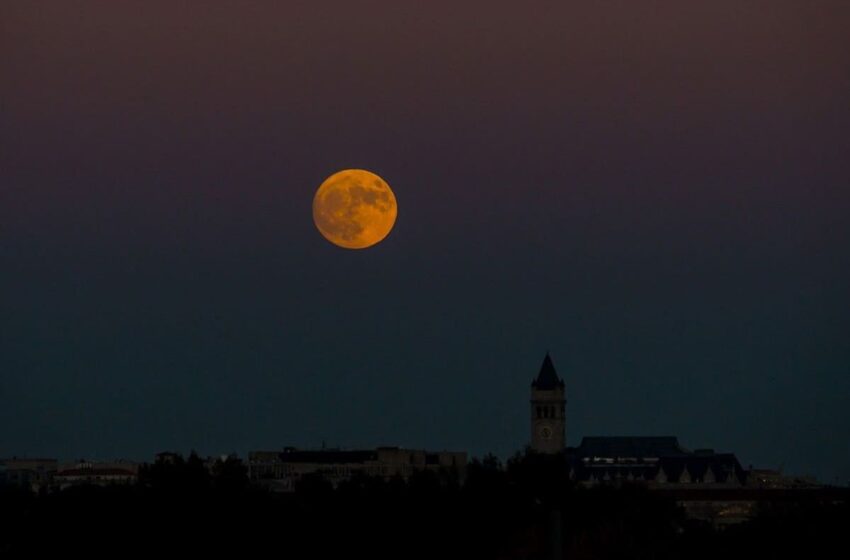  Superluna de este 6 de octubre: cómo verla desde EE.UU. ya qué hora alcanzará su punto de máximo esplendor
