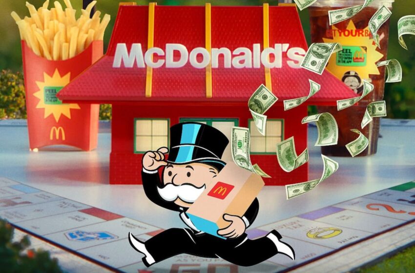  En EE.UU.: McDonald’s revive el Monopoly con premios que van desde una Jeep Grand Cherokee hasta US$1 millón