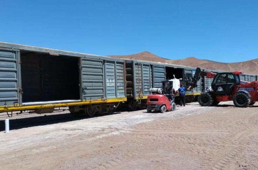  Despacho ferroviario de 1.500 toneladas para la minería en Salta – ArgenPorts