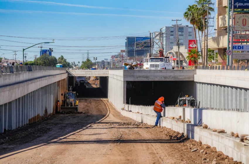 Paso a desnivel Colosio Solidaridad presenta un avance del 80% – Marquesina Política