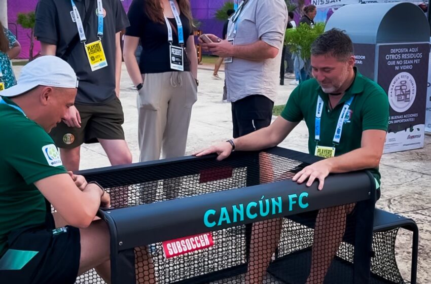  Cancún Fc se Une a la Fibre del Mundial Socca Cancún 2025 en Malecón Tajamar