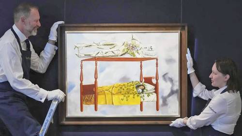  El sueño, de Frida Kahlo, rompe récord: se vende por 54.7 mdd en NY
