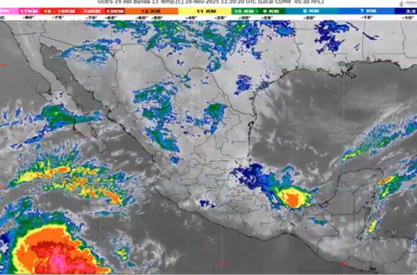  Pronostican lluvias de fuertes a intensas en regiones de 9 estados – Quadratín México