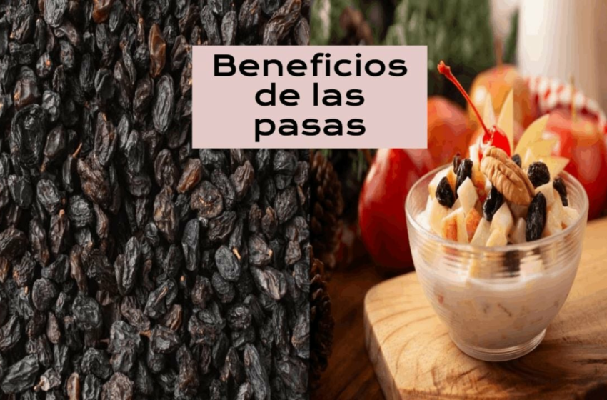  ¡Ni se las quites a la ensalada de manzana! Estos son los beneficios de las pasas