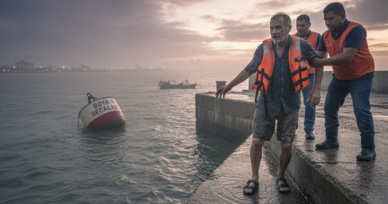  Localizan con vida a capitán de bote desaparecido en naufragio familiar – Expreso de Tamaulipas