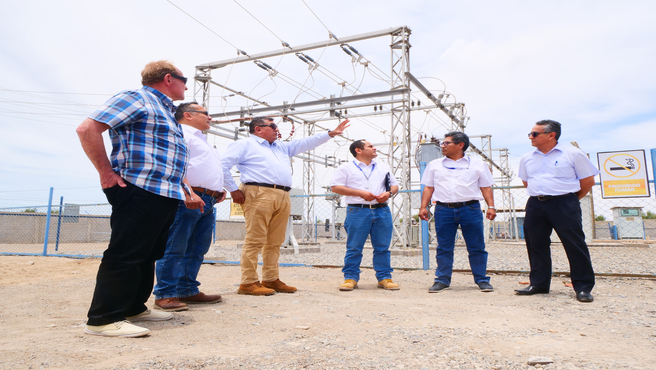  Ministro de Energía y Minas visita obras en ejecución de Electrosur – Desde Adentro