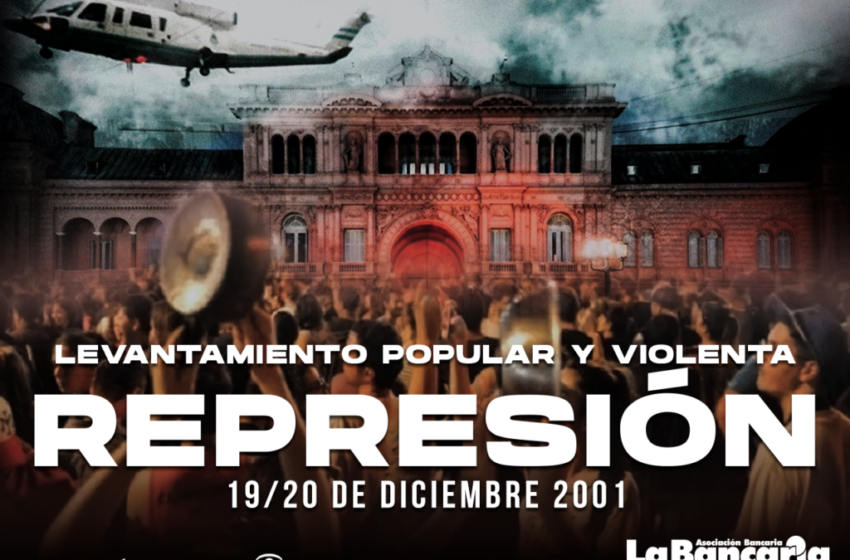  19 y 20 de diciembre de 2001. Represión y levantamiento popular
