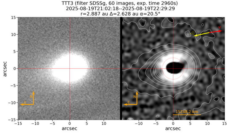  El Cometa Interestelar 3I/ATLAS Asombra a la Ciencia con un Chorro que “Baila” en el Espacio