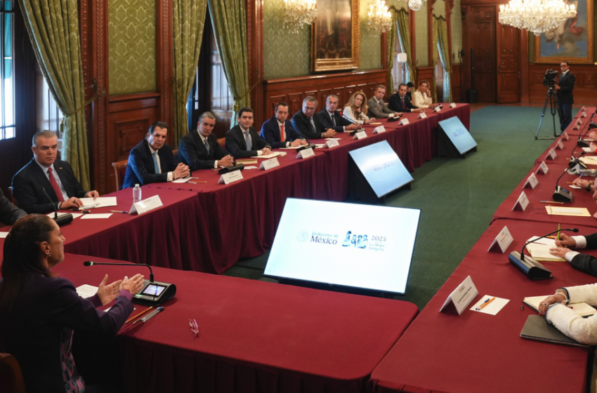  Sheinbaum y empresarios crean consejo para promover inversiones alineadas al Plan México