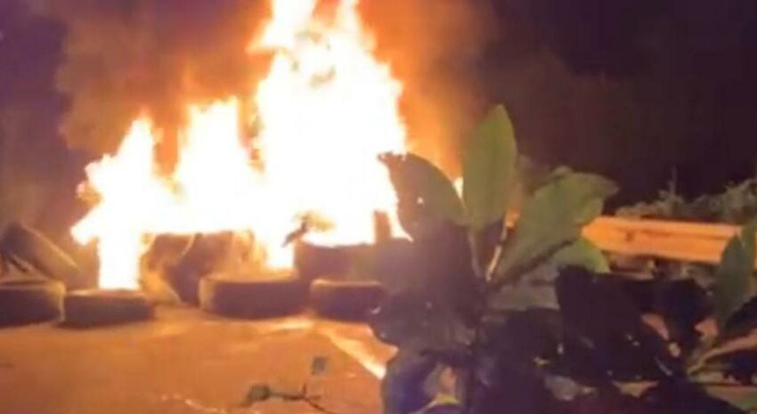  Comunitarios de La Cuaba protestan tras declaraciones de ministro de Medio Ambiente …