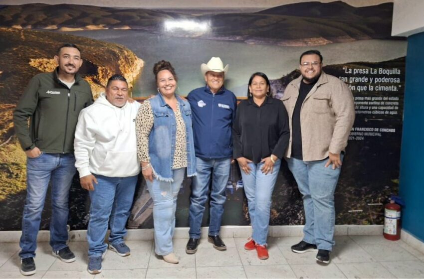  Recibe Norma Pavía a Jaime Lara, jefe de vinculación de la Secretaría de Desarrollo Rural