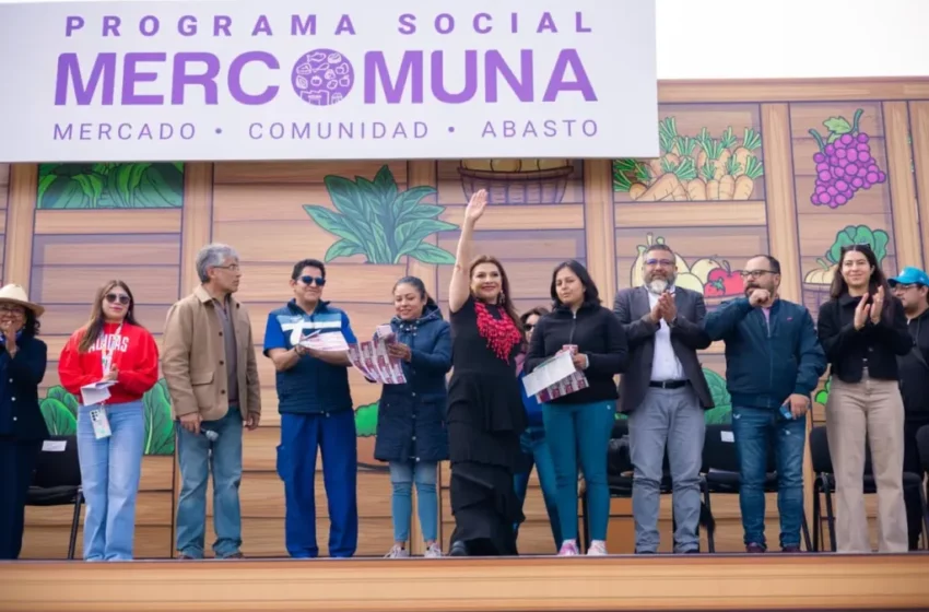  Brugada entrega vales de Mercomuna a 35 mil familias en CDMX – Amexi