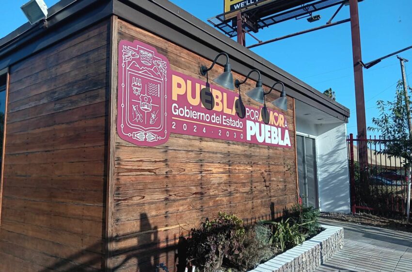  Puebla construye bodega de alimentos y albergue para migrantes en Los Ángeles