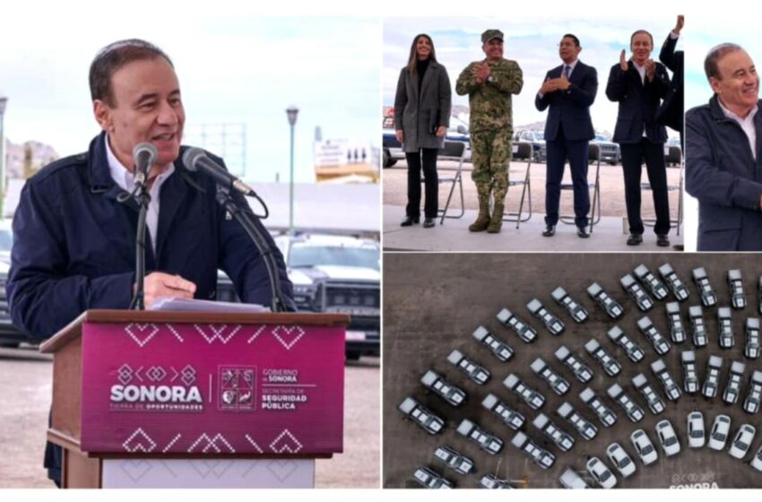  Gobernador Durazo amplía la fuerza policial en 21 municipios con nuevas unidades y más …