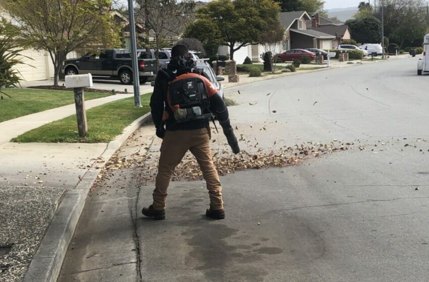  Los objetivos climáticos de San José se basan en los sopladores de hojas