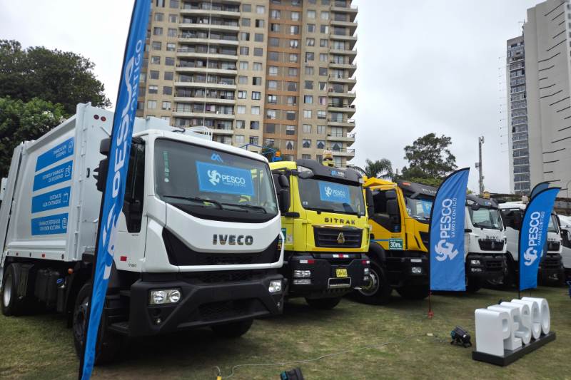  Pesco S.A. exhibió una amplia gama de equipos y maquinarias en la Feria de los Andes