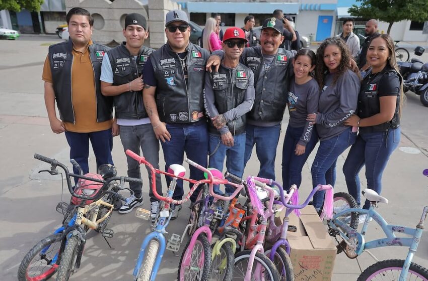  Shark Bikers Sonora impulsa por décimo cuarto año la Comida de Reyes en apoyo a niñas …