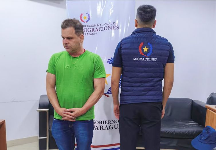 Polícia do Paraguai/Divulgação Brasília (DF), 26/12/2025 - ex-diretor da Polícia Rodoviária Federal (PRF) Silvinei Vasques .
Foto: Polícia do Paraguai/Divulgação