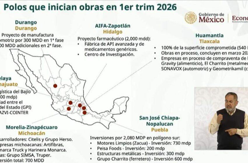 Ancla Polo de Desarrollo para el Bienestar más de 2 mil millones de pesos