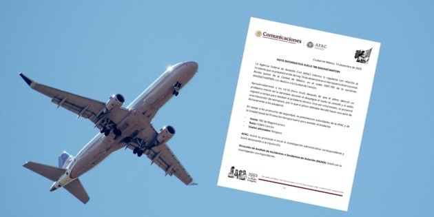  Investigan incidente con avión de Magnicharters en el AICM