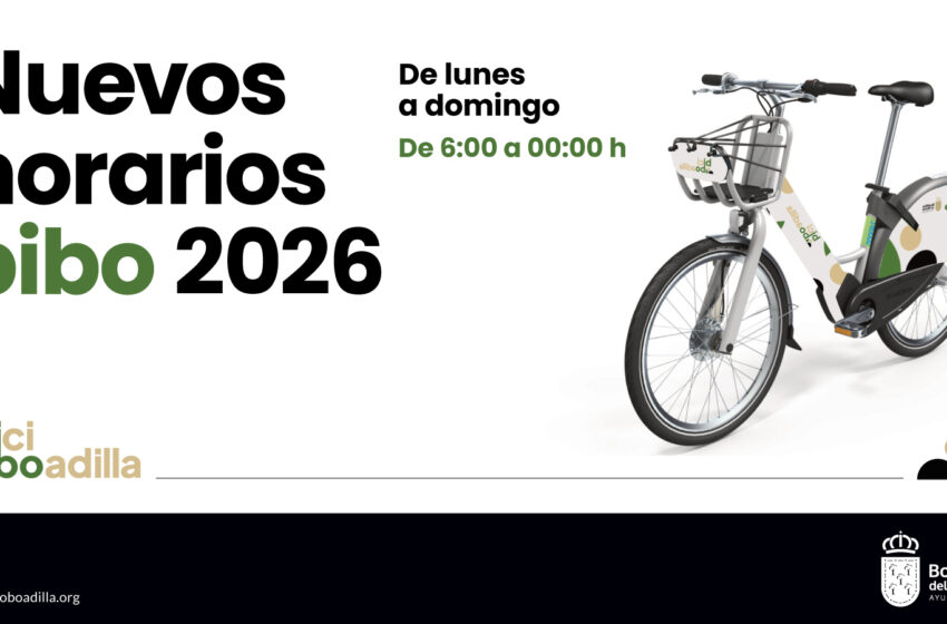  BIBO amplía el horario de uso de las bicicletas para 2026, que será de 6:00 a 00:00 horas
