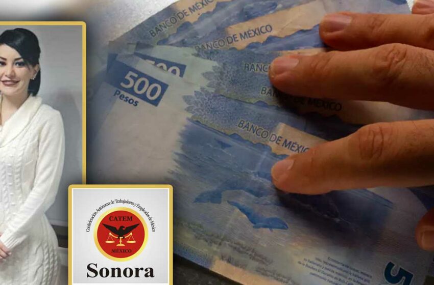  Denuncian presunta extorsión de CATEM Sonora; secretaria general Carolina Lara lo descarta