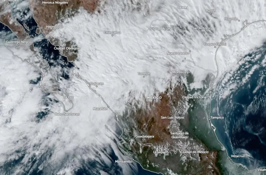  Frente Frío 18 provocará nieve, lluvias intensas y fuertes vientos en el norte de México