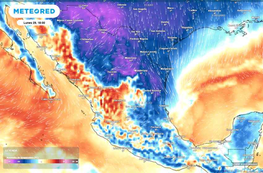  El tiempo en México este fin de semana: de calor y lluvias, al ingreso de aire ártico …