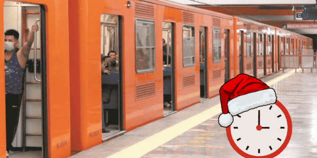  Metro anuncia horarios especiales por Navidad y Año Nuevo
