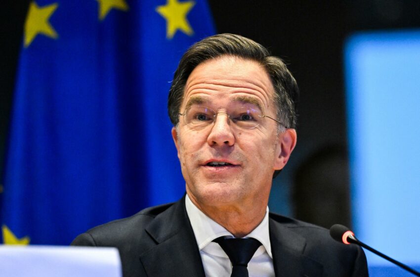  Rutte advierte a la Eurocámara: «Si alguien cree que Europa puede defenderse sin EE.UU., que siga soñando»