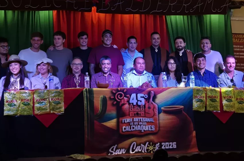  San Carlos lanzó la 45º edición de la Feria Artesanal de los Valles Calchaquíes
