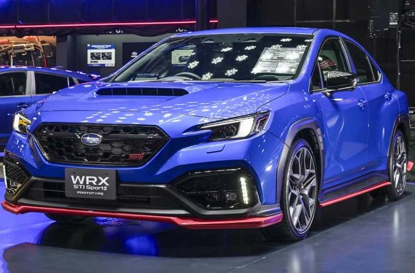  Subaru presenta al WRX STi Sport# Prototype en Tokio, pero nos deja más dudas que certezas