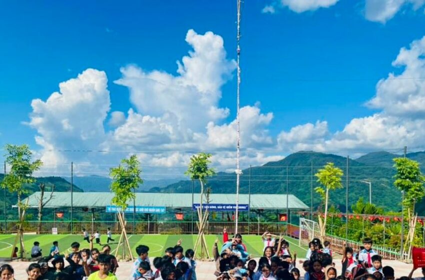  Las "escuelas verdes" difunden el amor por el medio ambiente. – Vietnam.vn