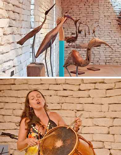  El Mureco, en QR, exhibe De plumas, aves y ancestros,  de Pablo Guichet