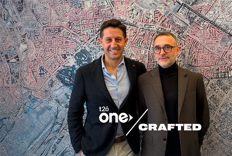  t2ó ONE adquiere la agencia italiana Crafted