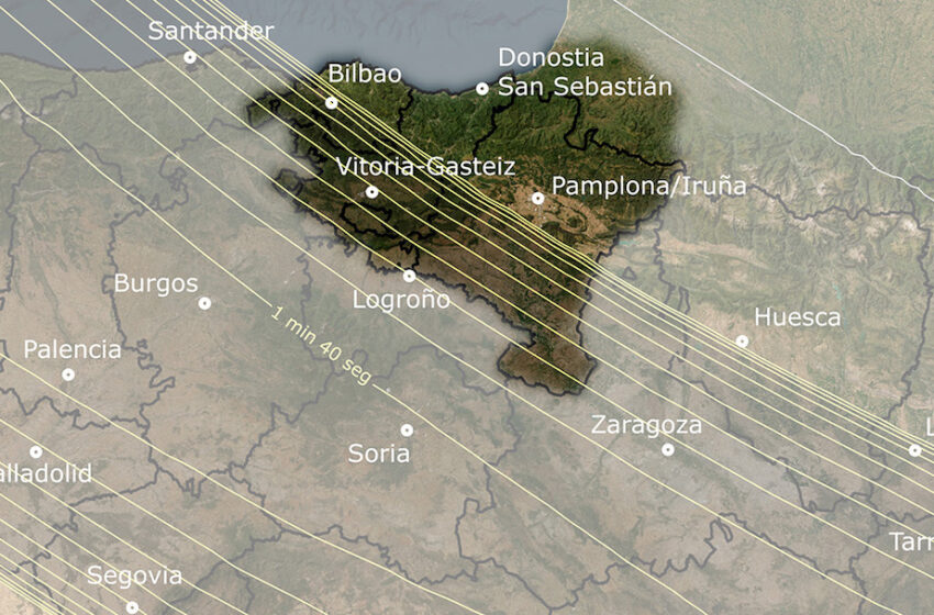  Erribera, Lizarraldea y Rioja Alavesa, zonas privilegiadas para observar el eclipse solar