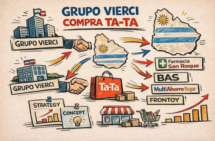  Grupo Vierci compra Ta-Ta y se queda con los activos de GDN en Uruguay