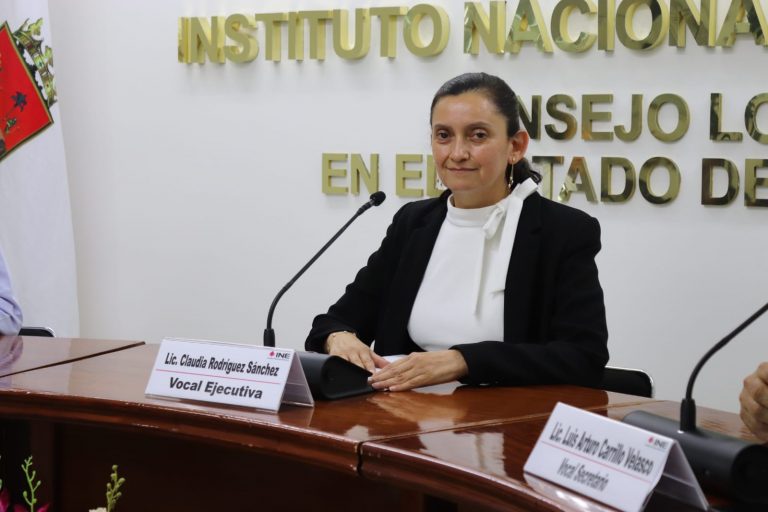  Claudia Rodríguez Sánchez nueva vocal ejecutiva del INE en Puebla