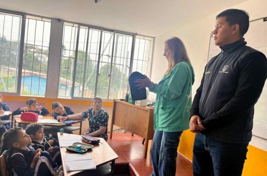  Secretaría de Medio Ambiente inicia formación ambiental en colegios de Manizales