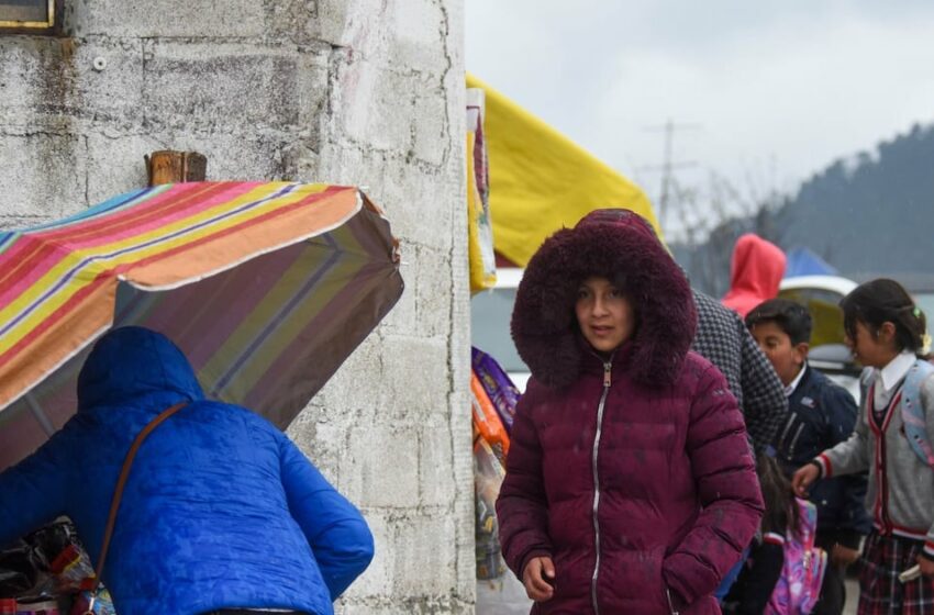  Frío se instala en México ante la llegada de la tercera tormenta invernal: ¿Dónde habrá -10 grados?