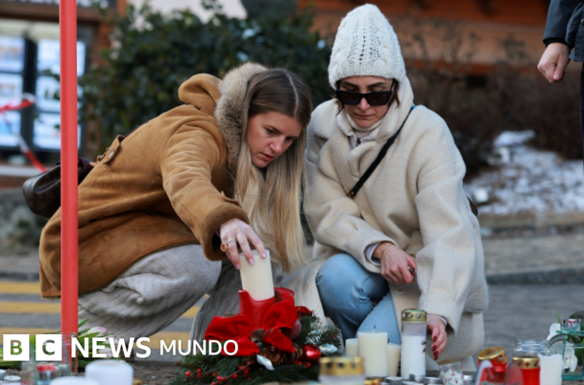  Qué se sabe del incendio en un bar de un centro de esquí en Suiza en el que murieron 40 personas