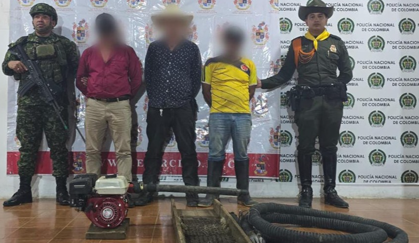  Golpe a la minería ilegal en Chaparral deja tres capturados – El Cronista.co