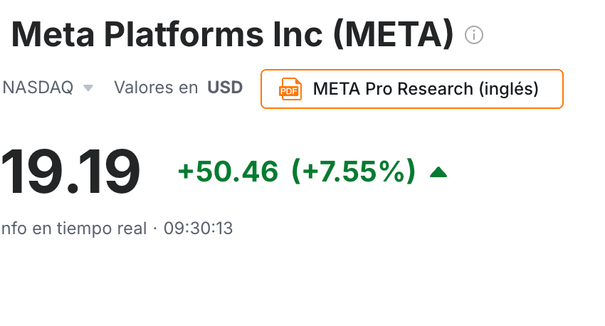  Acciones de Meta se disparan tras 4T: ¿qué esperar para el 2026?