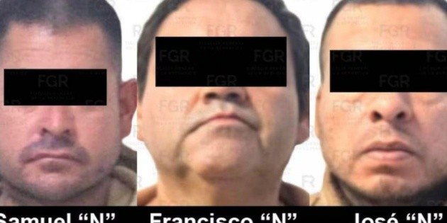  FGR entrega en extradición a EU a 3 hombres por delito de homicidio