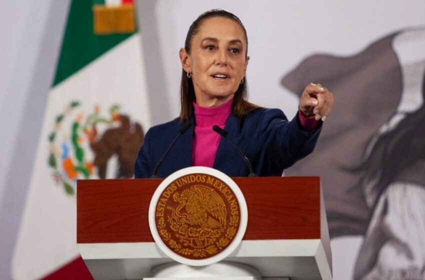  Sheinbaum pide a funcionarios de Morena renunciar para buscar sus candidaturas en 2027