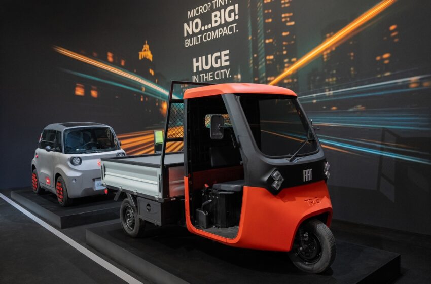  Stellantis Pro One presenta el Fiat Professional Tris, su pick-up 100% eléctrica para la última milla