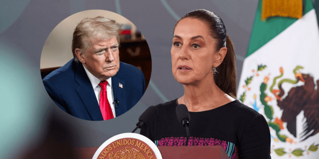  Sheinbaum reacciona a amenaza de Trump de atacar a cárteles