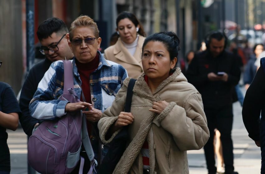  Nuevo frente frío provocará bajas temperaturas, lluvias y vientos en el norte y occidente