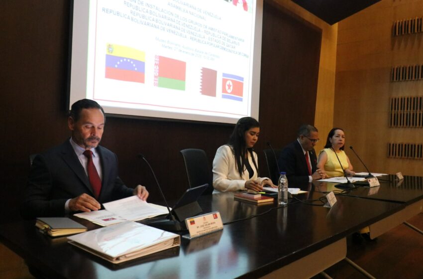  Poder Legislativo instala grupos de amistad parlamentaria con países de Asia y Europa